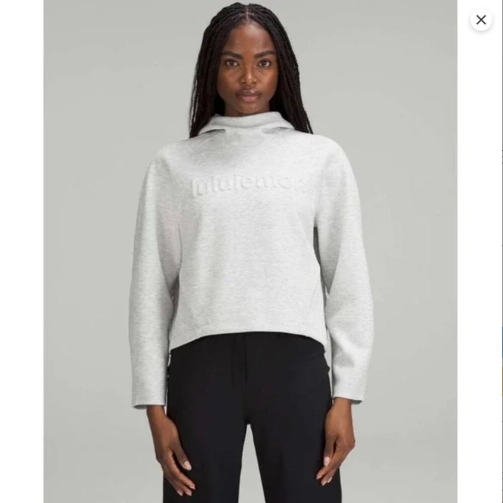 Lululemon Airwrap Hoodie Embossed Watermark | Grey | Size: 6